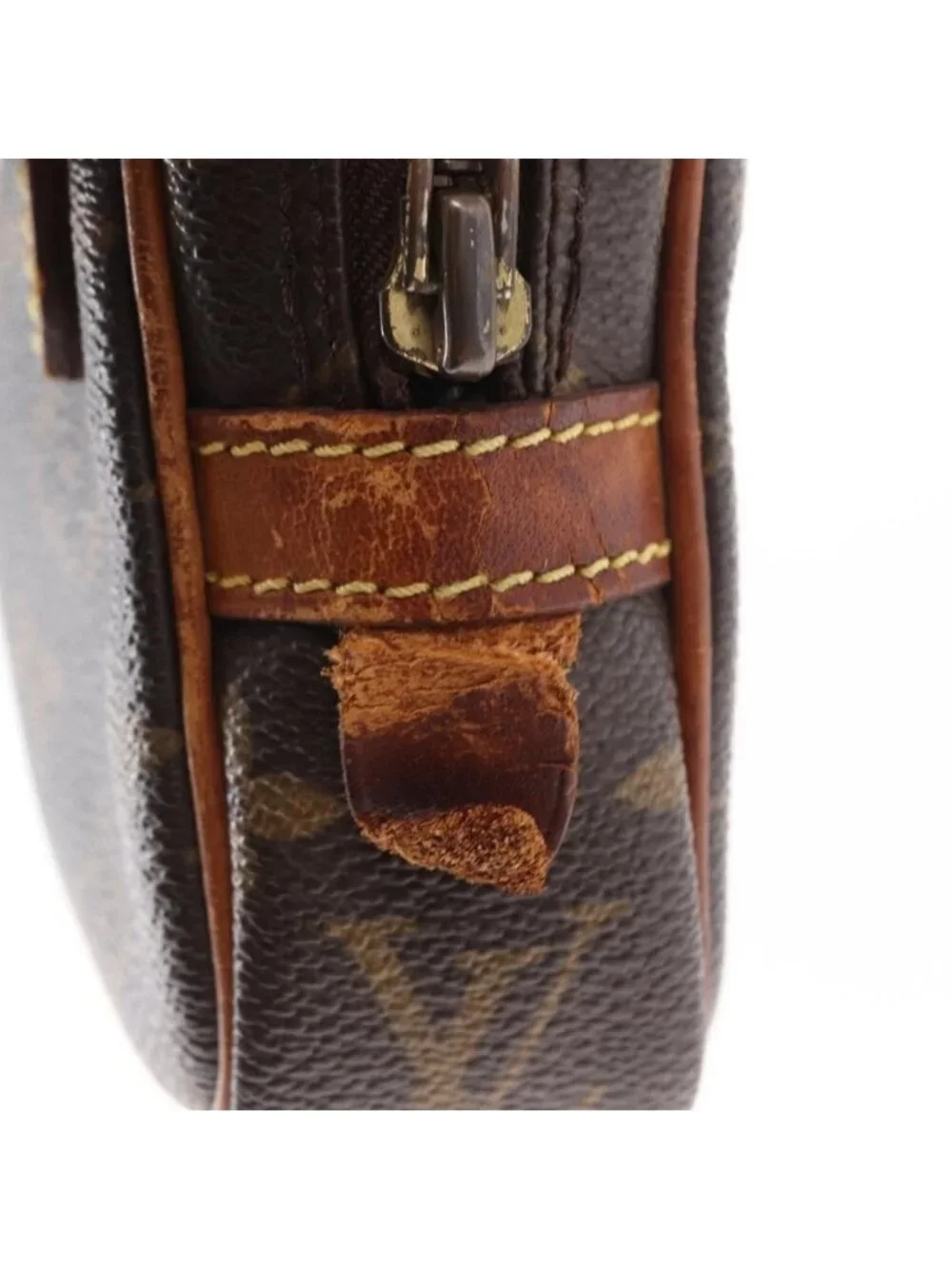 Authentic LOUIS VUITTON Monogram Marly Bandouliere Shoulder Bag M51828 LV